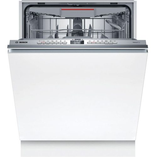 Bosch SMV4EVX00E Beépíthető mosogatógép, bútorlap nélkül 14 teríték, 9 L fogyasztás, 6 program,  44 db zajszint, C energiaosztály, Felső evőeszköztartó tálca, 60 cm, Digit. kijelző