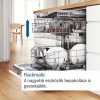 Bosch SMS4EMI06E Szabadonálló mosogatógép 14 teríték, 9 L fogyasztás, 6 program,  42 dB zajszint, B energia, Felső evőeszköztartó , 60 cm, Digit. kijelző, Automata ajtónyitással