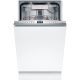 Bosch SPV6EMX05E Beépíthető mosogatógép, 10 teríték,8.9 L,6 prog.,44 dB,C,Felső evőeszk.,45 cm,Digit.kijelző,Autom.ajtónyit.