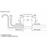 Bosch SPI6YMS14E Beépíthető mosogatógép, bútorlap nélkül 10 teríték, 8.5 L fogyasztás, 8 program,  43 dB zajszint, B energia, Felső evőeszköztartó , 45 cm, Digit. kijelző, Automata ajtónyitás nélkül
