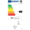 Bosch KUR21VFE0 Beépíthető Egyajtós hűtőszekrény, bútorlap nélkül E Energiaosztály, Hűtő: 134L, Nofrost nélkül, Zajszint: 35 dB, Szél: 60 cm, Mag: 82 cm, Mély: 55 cm, Digitális kijelzővel