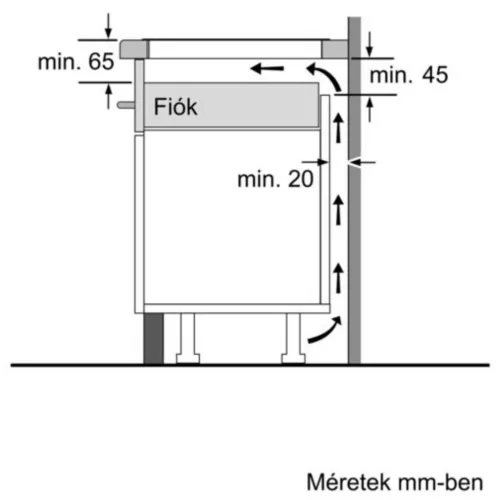 Bosch PVS645HB1E Beépíthető Indukciós főzőlap Fém keretes,6900 W,Érintőszenzoros,Gyerekzár,2 fázisra köthető