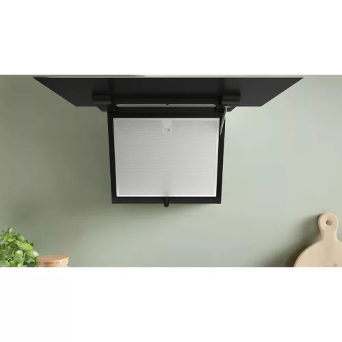 Bosch DWK87FN60 Fali páraelszívó LED világítás 1 db motor, 768 m3/h,  56-64 dB zajszint, 80 cm széles,  A+ Energiaosztály