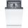 Bosch SPV2HMX42E Beépíthető mosogatógép, 10 teríték,9.5 L,5 prog.,46 dB,E,Felső evőeszk.,45 cm,Digit.kijelző,Autom.ajtónyit.nélkül