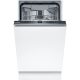 Bosch SPV2HMX42E Beépíthető mosogatógép, 10 teríték,9.5 L,5 prog.,46 dB,E,Felső evőeszk.,45 cm,Digit.kijelző,Autom.ajtónyit.nélkül