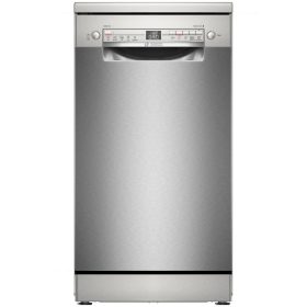   Bosch SPS2HMI42E Szabadonálló mosogatógép 10 teríték,9.5 L,5 prog.,46 dB,E,Felső evőeszk.,45 cm,Digit.kijelző