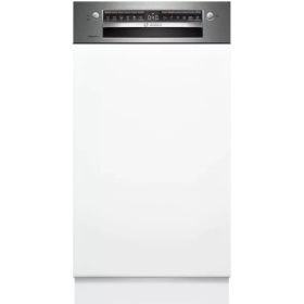   Bosch SPI4HMS49E Beépíthető mosogatógép, 10 teríték,9.5 L,6 prog.,44 dB,E,Felső evőeszk.,45 cm,Digit.kijelző,Autom.ajtónyit.nélkül