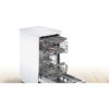 Bosch SPS4HMI49E Szabadonálló mosogatógép 10 teríték, 9.5 L fogyasztás, 6 program,  44 db zajszint, E energiaosztály, Felső evőeszköztartó tálca, 45 cm, Digit. kijelző