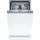 Bosch SPV4HMX10E Beépíthető mosogatógép, 10 teríték,9.5 L,6 prog.,44 dB,E,Felső evőeszk.,45 cm,Digit.kijelző,Autom.ajtónyit.nélkül
