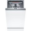 Bosch SPH4EMX24E Beépíthető mosogatógép, bútorlap nélkül 10 teríték, 8.9 L fogyasztás, 6 program,  44 dB zajszint, C energia, Felső evőeszköztartó , 45 cm, Digit. kijelző, Automata ajtónyitással