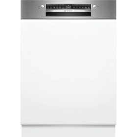   Bosch SMI4HVS00E Beépíthető mosogatógép, 14 teríték,9 L,6 prog.,46 dB,D,Felső evőeszk.,60 cm,Digit.kijelző,Autom.ajtónyit.nélkül