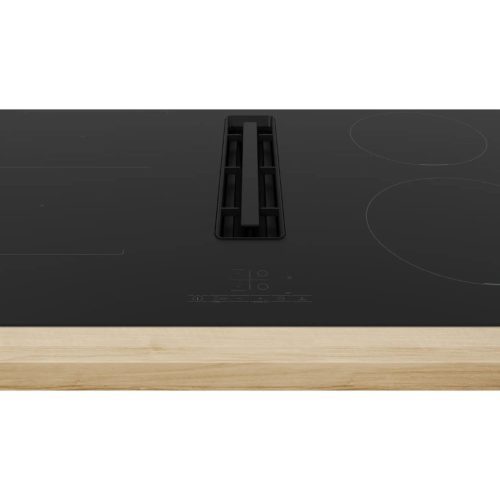 Bosch PVS811B16E Beépíthető Indukciós főzőlap beépített páraelszívóval Keret nélküli, 7400 W, Érintőszenzoros, Gyerekzár, Booster funkció, 2 vagy 3 fázisra köthető