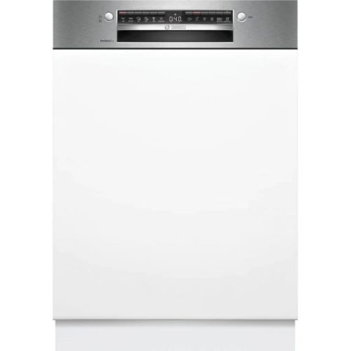 Bosch SMI6YCS02E Beépíthető mosogatógép, bútorlap nélkül 14 teríték, 9.5 L fogyasztás, 6 program,  44 dB zajszint, A energia, Felső evőeszköztartó , 60 cm, Digit. kijelző, Automata ajtónyitás nélkül