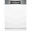 Bosch SMI2HVS02E Beépíthető mosogatógép, 14 teríték,9 L,5 prog.,46 dB,D,Felső evőeszk.,60 cm,Digit.kijelző,Autom.ajtónyit.nélkül