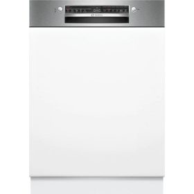   Bosch SMI2HVS02E Beépíthető mosogatógép, 14 teríték,9 L,5 prog.,46 dB,D,Felső evőeszk.,60 cm,Digit.kijelző,Autom.ajtónyit.nélkül