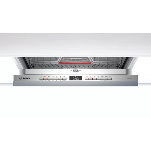 Bosch SBH4HVX00E Beépíthető mosogatógép, 14 teríték,9 L,6 prog.,46 dB,D,Felső evőeszk.,60 cm,Digit.kijelző,Autom.ajtónyit.nélkül