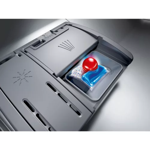 Bosch SMV25EX02E Beépíthető mosogatógép, bútorlap nélkül 13 teríték, 9.5 L fogyasztás, 5 program,  48 dB zajszint, E energia, Felső evőeszköztartó , 60 cm, Digit. kijelző nélkül, Automata ajtónyitás nélkül