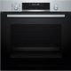 Bosch HBG578ES3 Beépíthető Sütő 10 funkcióval, Digit. Kijelzővel, 71 L, Teleszkópos sütősín, Öntisztító funkció: Pirolitikus