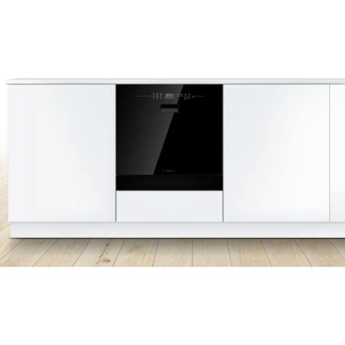 Bosch SCX6ITB00E Aláépíthető mosogatógép, bútorlap nélkül 8 teríték, 9 L fogyasztás, 6 program, 47 db zajszint, E energiaosztály, Alsó evőeszköztartó kosár, 60 cm, Digit. kijelző