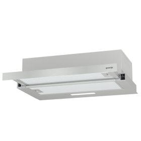   Gorenje TH60E3X Beépíthető Kihúzható páraelszívó LED világítás 1 db motor,350 m3/h,62-67 dB,60 cm széles,C