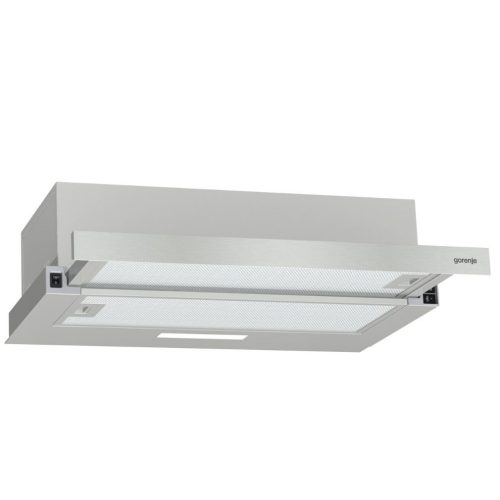 Gorenje TH60E3X Beépíthető Kihúzható páraelszívó LED világítás 1 db motor,350 m3/h,62-67 dB,60 cm széles,C