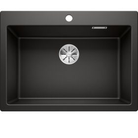  Blanco PLEON 8-PD Fekete színű Gránit mosogatótál (525957)