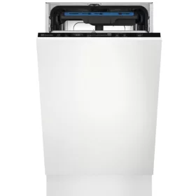   Electrolux EEM43200L Beépíthető mosogatógép, 10 teríték,9.9 L,5 prog.,44 dB,E,Felső evőeszk.,45 cm,Autom.ajtónyit.
