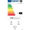 Hitachi BGX411PRU0.XGR Alulfagyasztós hűtőszekrény F Energiaosztály, Hűtő: 215L, Fagyasztó: 105L, Nofrost, Zajszint: 42 dB, Szél: 59.5 cm, Mag: 190 cm, Mély: 65 cm, Digitális kijelzővel