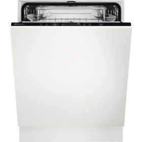   Electrolux EEA27200L Beépíthető mosogatógép, 13 teríték,9.9 L,5 prog.,46 dB,E,Alsó evőeszk.,60 cm,Digit.kijelző,Autom.ajtónyit.