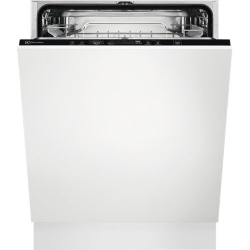 Electrolux EEQ47210L Beépíthető mosogatógép, 13 teríték,9.9 L,5 prog.,44 dB,E,Alsó evőeszk.,60 cm,Digit.kijelző,Autom.ajtónyit.