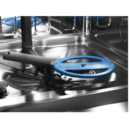 Electrolux EES48200L Beépíthető mosogatógép, 14 teríték,10.5 L,5 prog.,46 dB,E,Felső evőeszk.,60 cm,Digit.kijelző, Autom.ajtónyit.