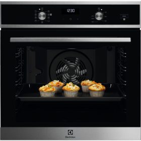   Electrolux EOD5H70X Beépíthető Sütő gőzfunkcióval,72 L,Teleszkópos sütősín,Gőztisztítás