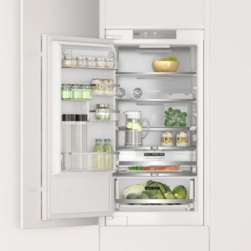 Whirlpool WHC18 T574 P Beépíthető Alulfagyasztós hűtőszekrény, C,182L/68L,Nofrost,32 dB,Szél: 54.5 cm,Mag: 177 cm,Mély: 56 cm