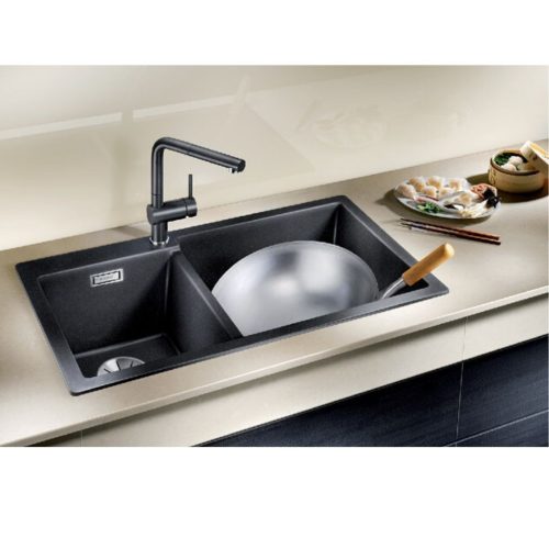 Blanco PLEON 9-PD Fekete színű Gránit mosogatótálca (525958)