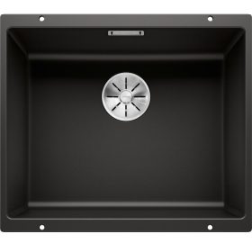   Blanco SUBLINE 500-U Silgránit Fekete színű exc.n.Gránit mosogatótál (525995)