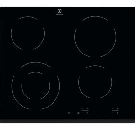   Electrolux EHF6241FOK Beépíthető Kerámia főzőlap Keret nélküli,6400 W,Érintőszenzoros,Gyerekzár,nélkül