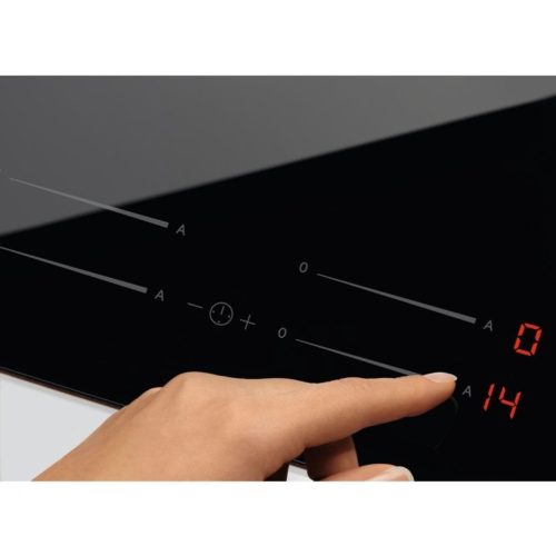 Electrolux EHF6547FXK Beépíthető Kerámia főzőlap Keret nélküli,7100 W,Érintőszenzoros,Gyerekzár,