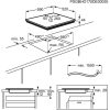 Electrolux EIV634 Beépíthető Indukciós főzőlap Keret nélküli,7350 W,Érintőszenzoros,Gyerekzár,