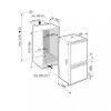 Liebherr ICNd 5123 Beépíthető Alulfagyasztós hűtőszekrény, bútorlap nélkül
