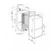 Liebherr ICd 5123 Beépíthető Alulfagyasztós hűtőszekrény, bútorlap nélkül
