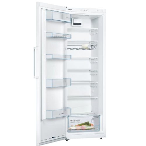 Bosch KSV33VWEP Egyajtós hűtőszekrény E,324L,Nofrost nélkül,39 dB,Szél: 60 cm,Mag: 176 cm,Mély: 65 cm