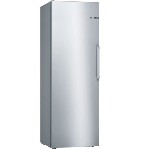 Bosch KSV33VLEP Egyajtós hűtőszekrény E Energiaosztály, Hűtő: 324L, Nofrost nélkül, Zajszint: 39 dB, Szél: 60 cm, Mag: 176 cm, Mély: 65 cm, Digitális kijelző nélkül