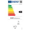 Bosch KSV33VLEP Egyajtós hűtőszekrény E Energiaosztály, Hűtő: 324L, Nofrost nélkül, Zajszint: 39 dB, Szél: 60 cm, Mag: 176 cm, Mély: 65 cm, Digitális kijelző nélkül