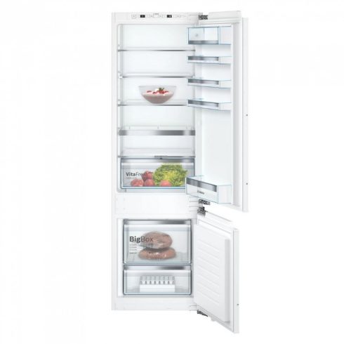 Bosch KIS87AFE0 Beépíthető Alulfagyasztós hűtőszekrény, bútorlap nélkül