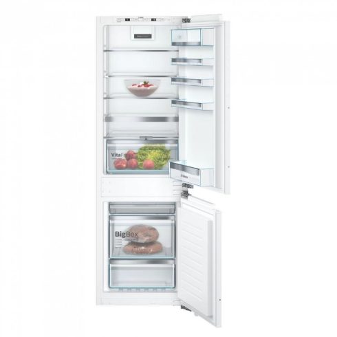 Bosch KIN86AFF0 Beépíthető Alulfagyasztós hűtőszekrény, bútorlap nélkül