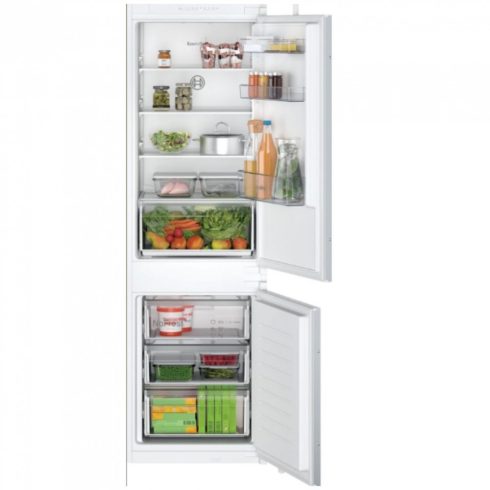 Bosch KIN86NFF0 Beépíthető Alulfagyasztós hűtőszekrény