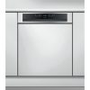 Whirlpool WBO 3T333 P 6.5 X Beépíthető mosogatógép, 14 teríték,6.5 L,10 prog.,43 dB,D,Alsó evőeszk.,60 cm,Digit.kijelző,Autom.ajtónyit.