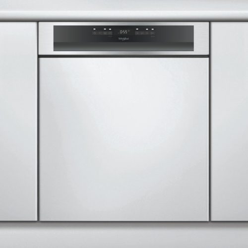 Whirlpool WBO 3T341 P X Beépíthető mosogatógép, 14 teríték,9.5 L,6 prog.,41 dB,C,Alsó evőeszk.,60 cm,Digit.kijelző,Autom.ajtónyit.