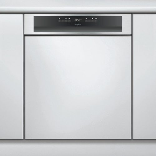 Whirlpool WBO 3T133 PF X Beépíthető mosogatógép, 14 teríték,9.5 L,10 prog.,43 dB,D,Alsó evőeszk.,60 cm,Digit.kijelző,Autom.ajtónyit.