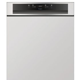   Whirlpool WBO 3O33 PL X Beépíthető mosogatógép, 14 teríték,9.5 L,11 prog.,43 dB,D,Felső evőeszk.,60 cm,Digit.kijelző,Autom.ajtónyit.